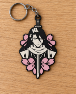 Byakuya Kuchiki — معاينة دعائية للتعليقة بخلفية خشبية موحّدة