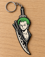 Roronoa Zoro — معاينة دعائية لميدالية ثلاثية الأبعاد ملوّنة