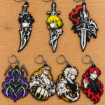 Solo Leveling Collection — معاينة دعائية للتعليقة بخلفية خشبية موحّدة
