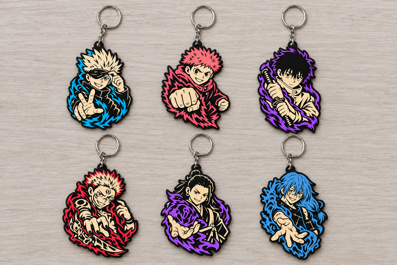 Jujutsu-Kaisen-00-Collection-Keychains-3Colors.png Jujutsu Kaisen